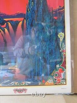 Garden of Eden Black Light vintage Poster 1970 love paradise Inv#G7437