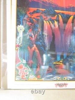 Garden of Eden Black Light vintage Poster 1970 love paradise Inv#G7437