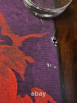 Gates Of Heaven Black light Poster Couple Standing In Clouds Pink/black 1970