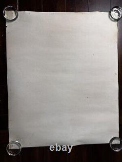 Gates Of Heaven Black light Poster Couple Standing In Clouds Pink/black 1970