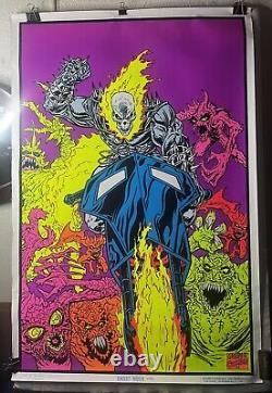 Ghost Rider Black Light Poster 23x35 Funky Enterprises 1996 # 402