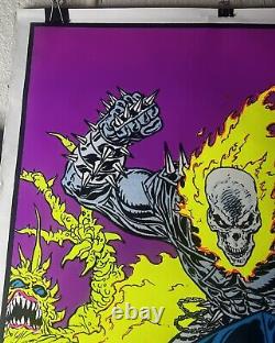 Ghost Rider Black Light Poster 23x35 Funky Enterprises 1996 # 402