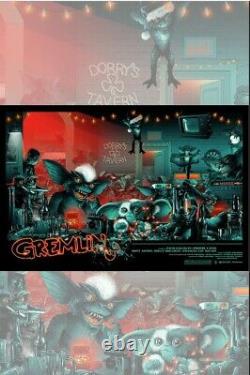 Gremlins Blacklight Monster palooza BY Vance Kelly Poster Print Art 36x24 Mondo