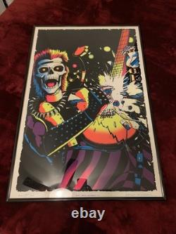 Grim Reaper blacklight poster lot VINTAGE rock metal hell death skulls MEGA RARE