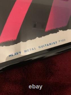 Grim Reaper blacklight poster lot VINTAGE rock metal hell death skulls MEGA RARE