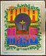 High Mass 1967 Rare Bob Fried Signed Poster San Francisco Hippie Encore Theatre