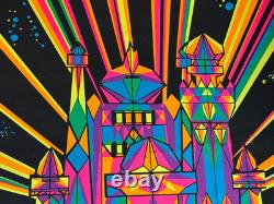 HOUSE OF STONE 1969 VINTAGE BLACKLIGHT THIRD EYE POSTER #920 By Michael Rhodes