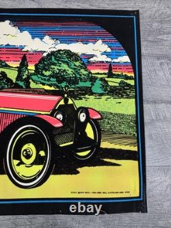 HTF Stutz Car 1973 Black Light Poster NATC 44107 HTF Stutz Car 1973 Black Light Poster NATC 44107
