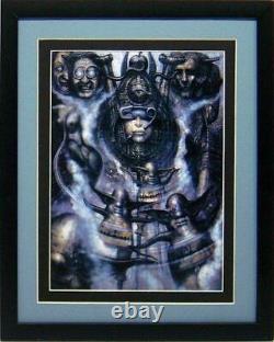 H. R. Giger Illuminatus Framed Poster Print Custom Framed Many Sizes