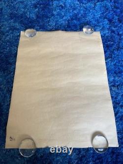 Hambly Studios #11 Psychedelic Black Light Poster c. 1960s Santa Clara Print