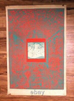 Hambly Studios POSTER Two Nudes Blacklight Psychedelic Poster 1960s psych