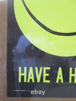 Happy Face Black Light Vintage Poster 1970's Cng2820