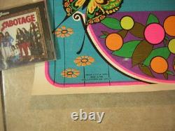 Have A Nice Day Poster Blacklight 1970 Vintage Star City Psychedelic