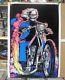 Highway To Hell Vintage Black Light Poster #973 Funky Ent. Ny Rolled