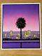 Hiroshi Nagai'twilight' Print Poster Japan City Pop Pacific Breeze Rare