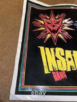 Icp Insane Clown Posse Bang! Pow! Boom! Black Light Poster