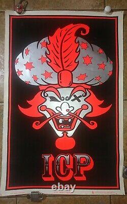 ICP Insane Clown Posse The Great Milenko Blacklight Poster 1997 Juggalo icp psy