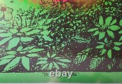 IN THE EVENING 1970 VINTAGE PSYCHEDELIC BLACKLIGHT NOS POSTER By McCully