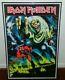 Iron Maiden The Number Of The Beast Black Light Poster Near Mint Condition