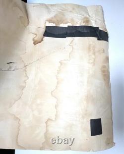 I DIG YOUR BODY Zombie Blacklight Poster Flocked Velvet Vintage 1970s Nate Owens