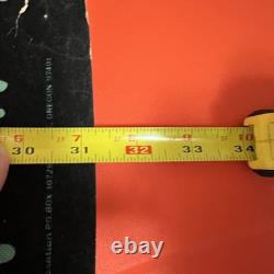 I DIG YOUR BODY Zombie Blacklight Poster Flocked Velvet Vintage 1970s Nate Owens