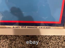 I WANT TO LOVE IT MORE original 1971 HEAD SHOP BLACK LIGHT poster framed 20x30