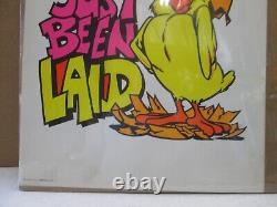 I've just been Laid Vintage Black Light vintage Poster 1970's In#G7817