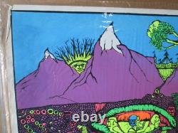 If i was alone Vintage Poster 1970 black light Psychedelic 21572