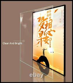 Illuminated Poster Frame LED Sign Restaurant Menu Light Boxes Signboard Ad