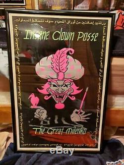 Insane Clown Posse Arabic Milenko Og Icp Blacklight Poster Rare 1997