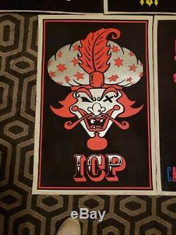 Insane Clown Posse Blacklight Poster ICP PSYCOPATHIC records juggalo coll