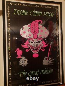 Insane Clown Posse ICP Arabic Milenko Blacklight Poster 24x36