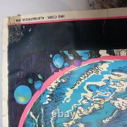 JAWS Ultra Rare Poster Vintage Monarch 1975 Black Light Shark Poster