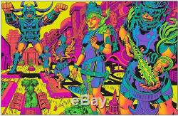 Jack Kirby Cosmic Eternals LORD OF LIGHT Blacklight Print Brahma's Joy Pavilions