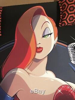 Jessica Rabbit By Craig Drake Blacklight. Who Framed Roger Rabbit Mondo