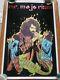 Jim Morrison Mr. Mojo Risin' The Doors Vintage Blacklight Poster Flocked 23 X 35