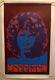 Jim Morrison Original Vintage Poster Psychedelic Blacklight Pin-up Marsh Doors