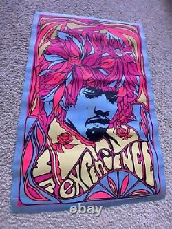 Jimi Hendrix Experience 1967 Blacklight Poster 23 x 35 Pandora Productions