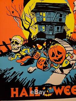 John Carpenter's Halloween Black Light Poster Michael myers Not Mondo