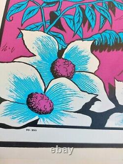 Jungle Goddess 1973 Black Light Poster A A Sales, Inc Afro Centric Art Vintage