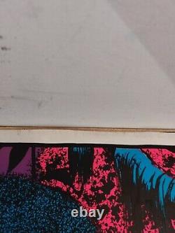 Jungle Goddess 1973 Black Light Poster A A Sales, Inc Afro Centric Art Vintage