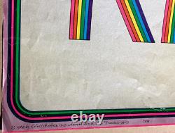 KISS ME VINTAGE 1969 BLACKLIGHT CELESTIAL ARTS POSTER By Carson Morris -NICE