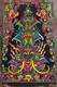 Krishna #900 Third Eye Blacklight Poster 1969 Vintage Orlando Macbeth Art Dragon