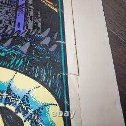 King Cobra Original Vintage 1974 Black Light Poster 23 x 35