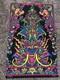 Krishna Blacklight Poster Original Vintage 1969 Macbeth