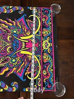 Krishna blacklight poster original vintage 1969 Macbeth