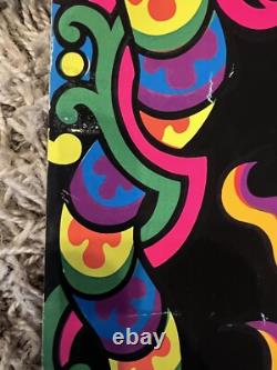 Krishna blacklight poster original vintage 1969 Macbeth