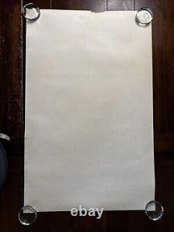 Krishna blacklight poster original vintage 1969 Macbeth