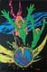 Last Blast 1970 Blacklight Psychedelic Head Shop Poster 24x36