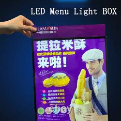 LED Light Box Club Bar Advertising Display Menu List Poster Board Photo Frame